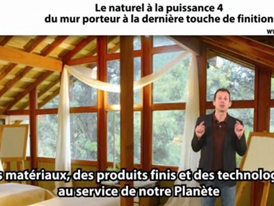Produits naturels de construction