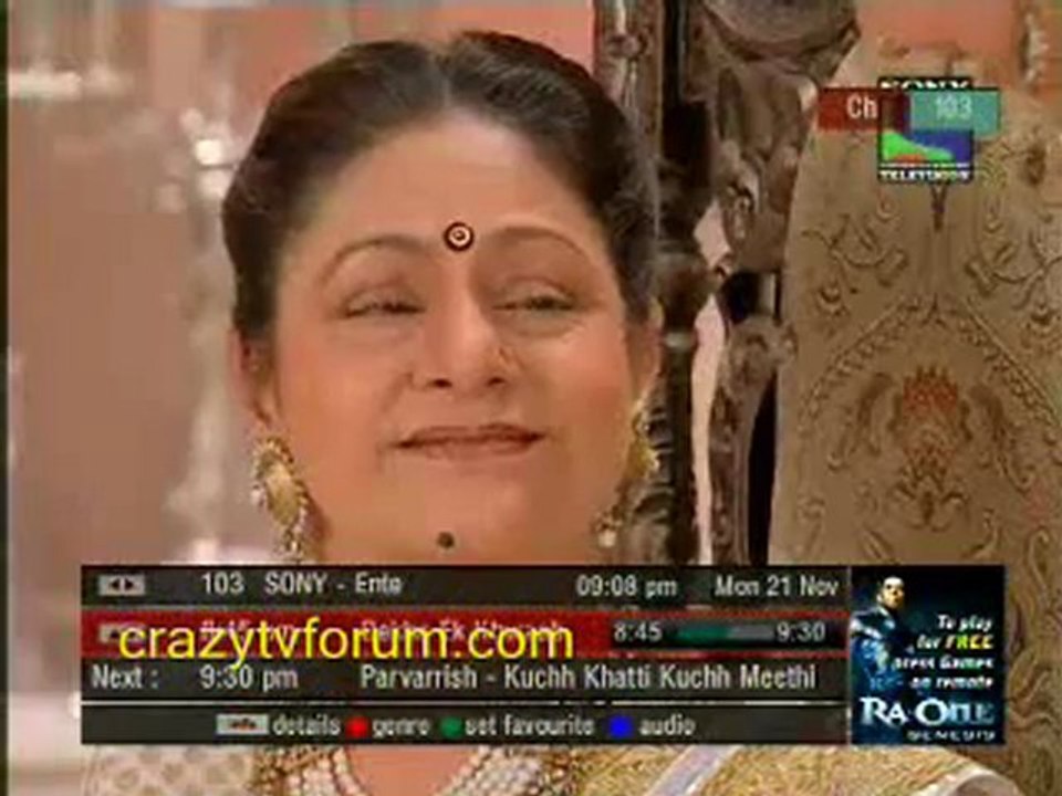 Dekha Ek Khwaab [Episode - 1] - 21st November 2011 pt3