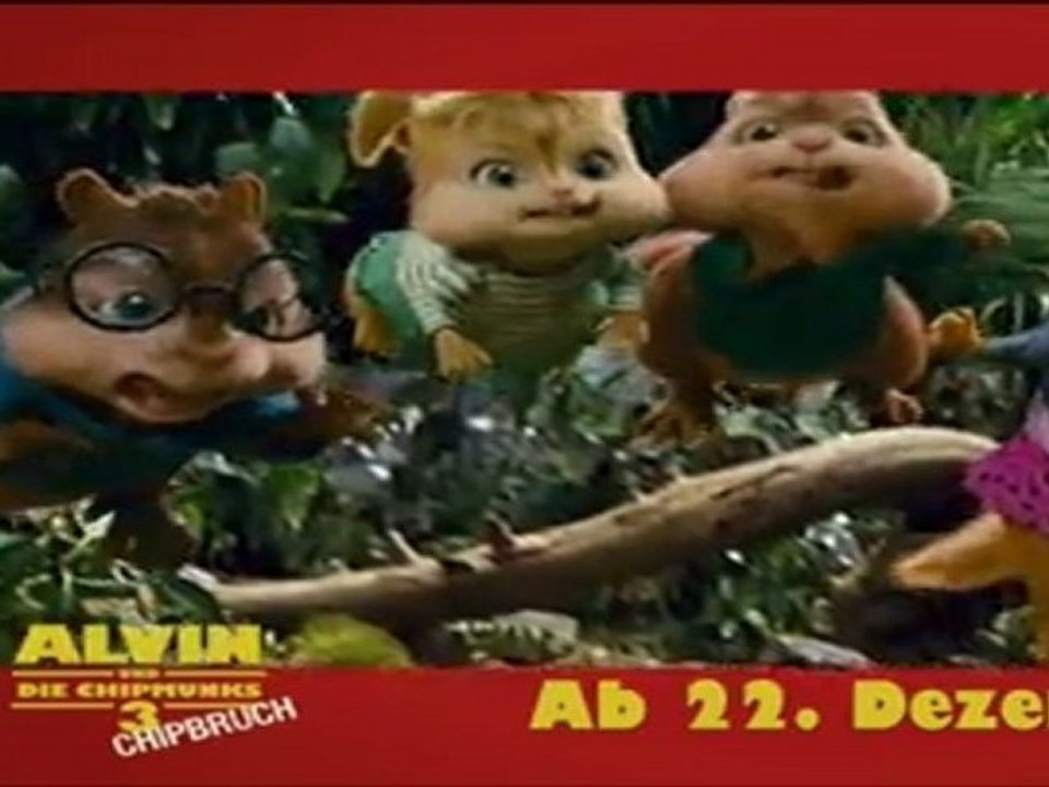 Alvin und Die Chipmunks 3 - Chipbruch - Deutscher Trailer