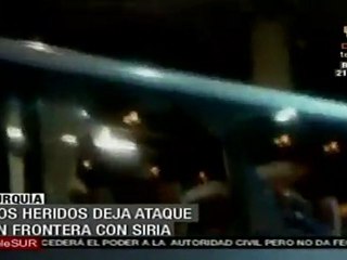 Dos heridos deja ataque de frontera turca-siria