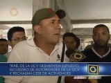 Trabajadores y obreros de la UCV exigen pagos pendientes en el rectorado