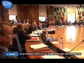 8,6M€ pour le Val d’Oise mais des contreparties