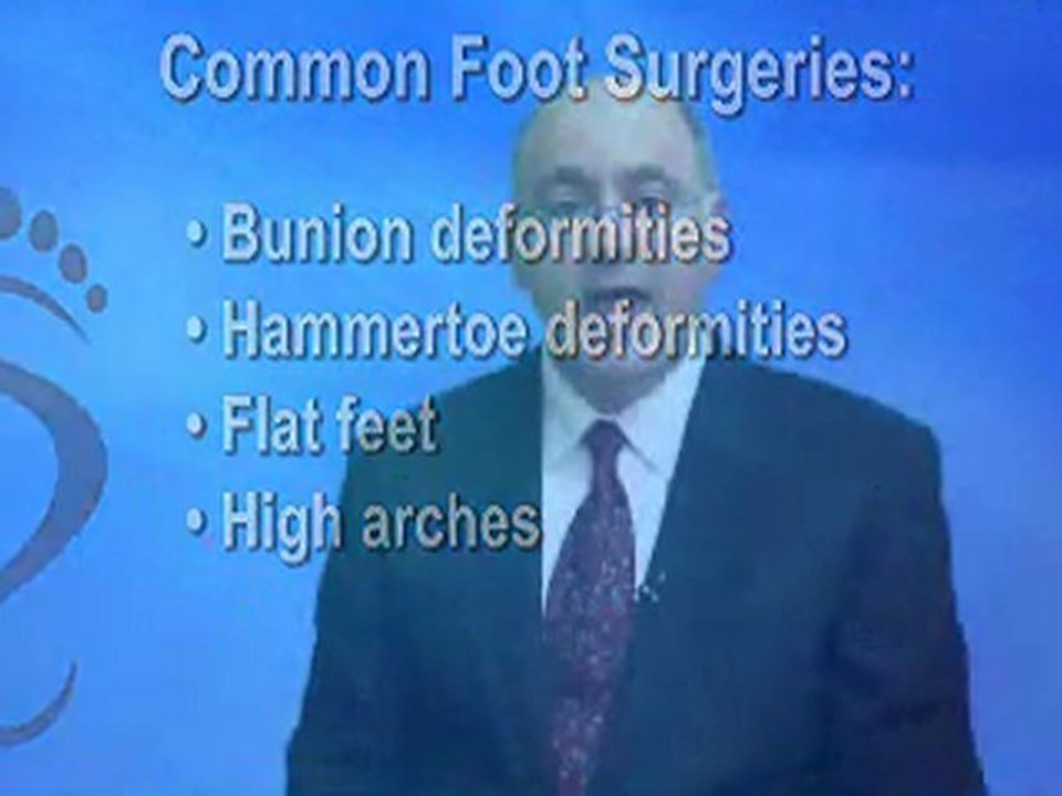 Foot and Ankle Surgery - Podiatrist Torrance, Redondo Beach, Palos Verdes, CA