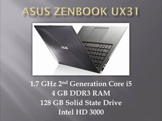 Ultrabooks ASUS Zenbook UX31 Review