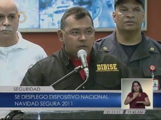 Se desplegó operativo Navidad Segura 2011