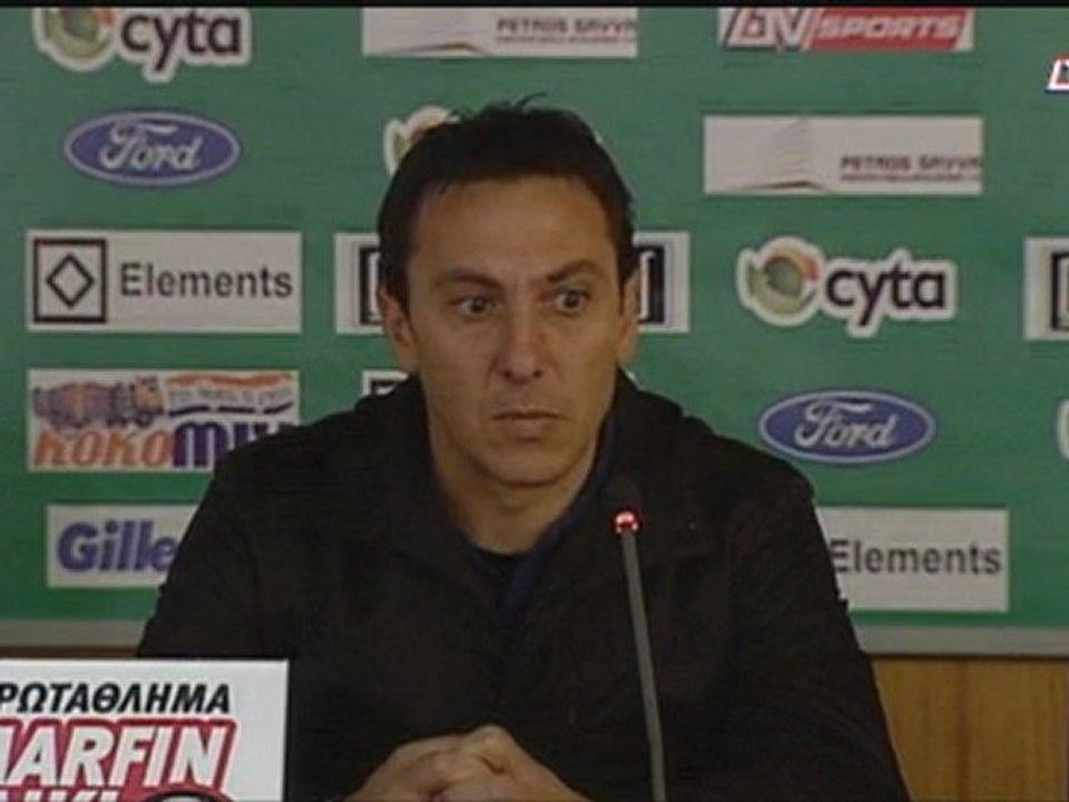 Ολυμπιακός-Αρης: Δηλώσεις προπονητών (10η αγ.)