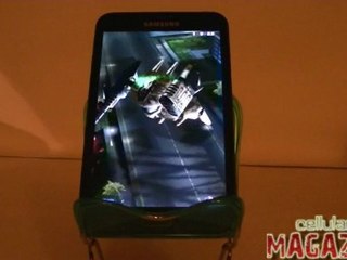 Samsung Galaxy Note test con Neocore