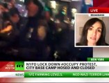 NYC OWS Destruction Cops Cleansing  Zuccotti Park Secret Operation