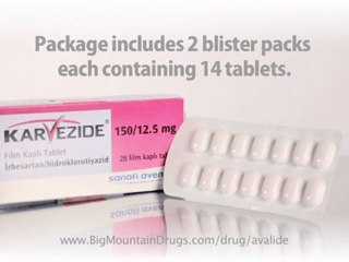Avalide 150 mg/12.5 mg Online