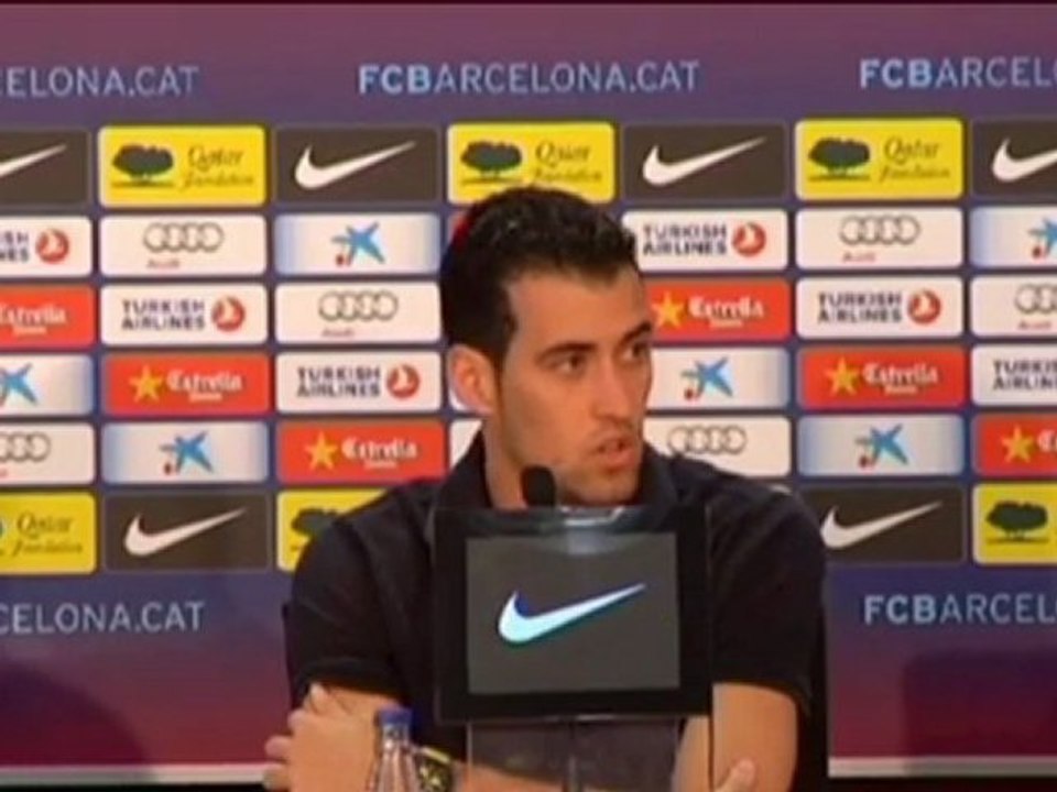Busquets - Haben ein sehr gutes Team