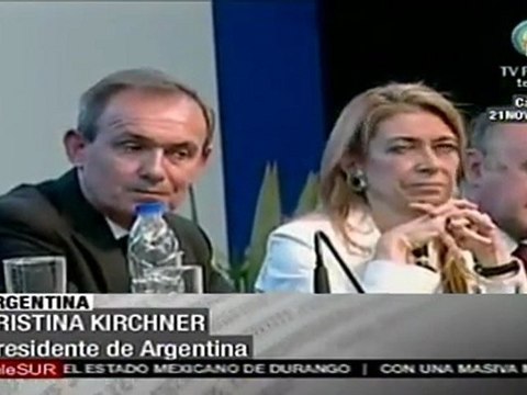 Cristina Fernández encabezó inauguración planta automotríz