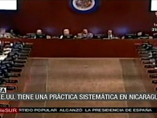 EE.UU.: NIcaragua pretende evitar una votación libre