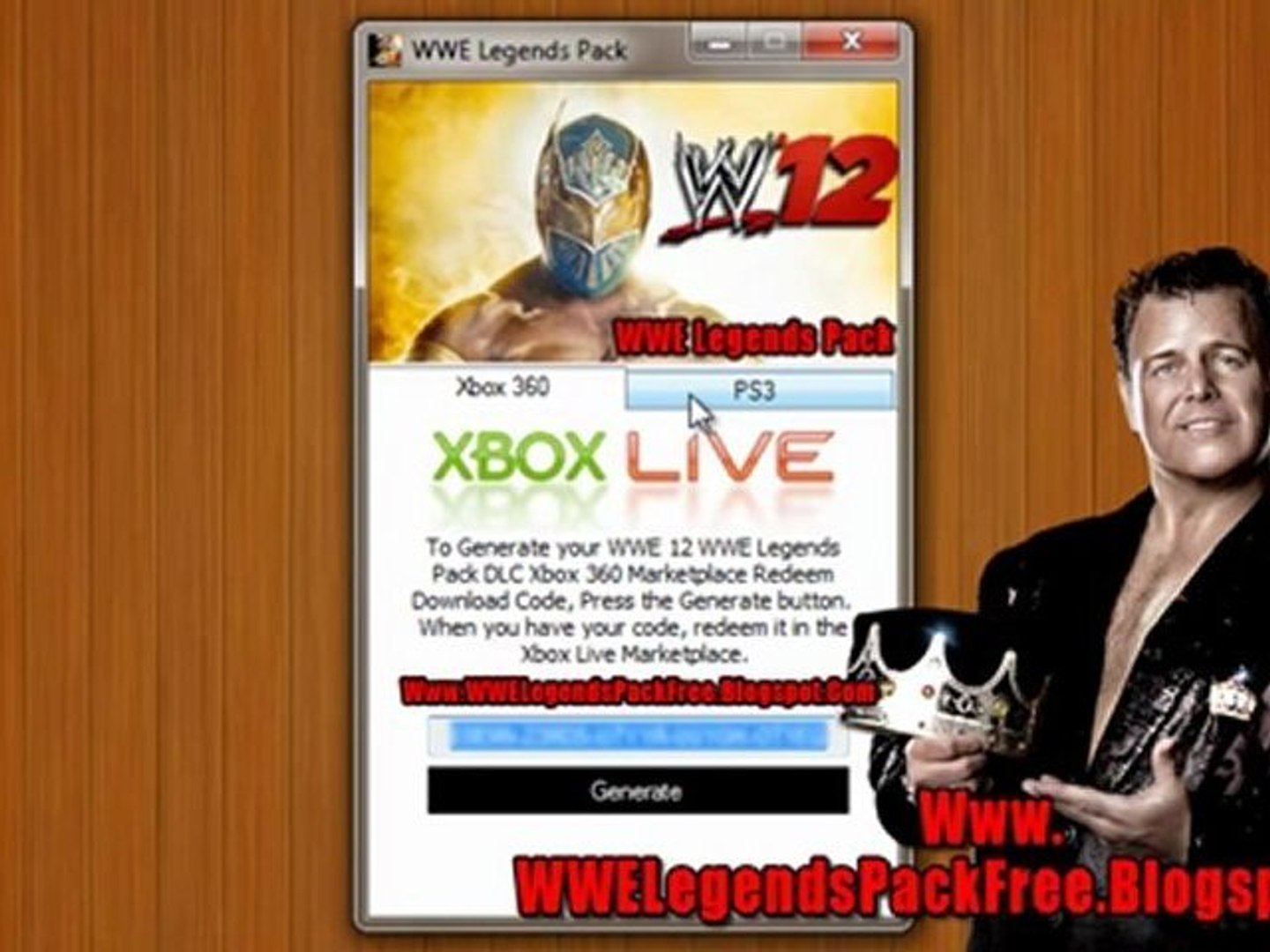 WWE 12 WWE Legends Pack DLC Free on Xbox 360 And PS3 - video Dailymotion