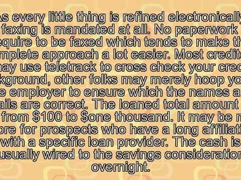 Pay day Loans For Bills Will Make the dreffirence - No Faxing Required