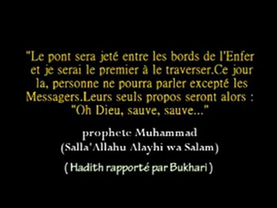 The Hereafter Pt.12 Le pont sirat 1