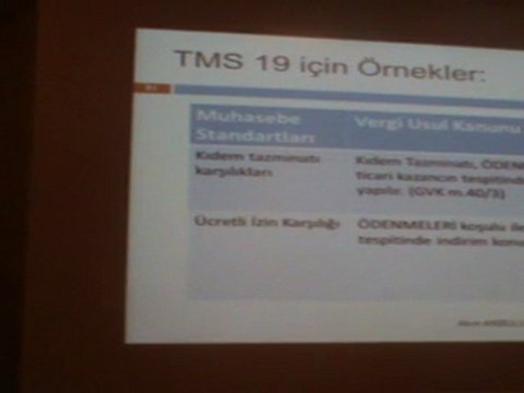 4- Türkiye Muhasebe Uzmanları Derneğinin Düzenlemiş Olduğu TMS/TFRS KOBİ Standartlarına Göre Hesaplanan Ticari Kârdan Mali Kâra Geçiş Konulu Toplantı