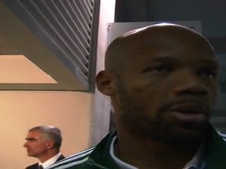 Jean Alain Boumsong après le derby grec