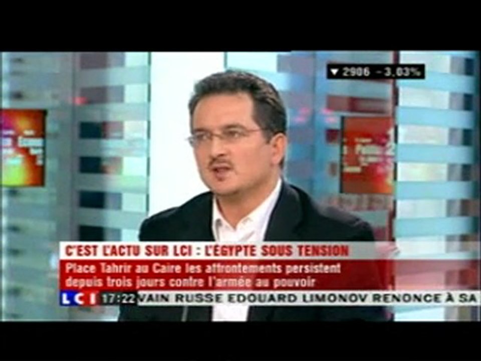 Jean-Yves Moisseron-LCI-21/11/2011 sur l'Egypte