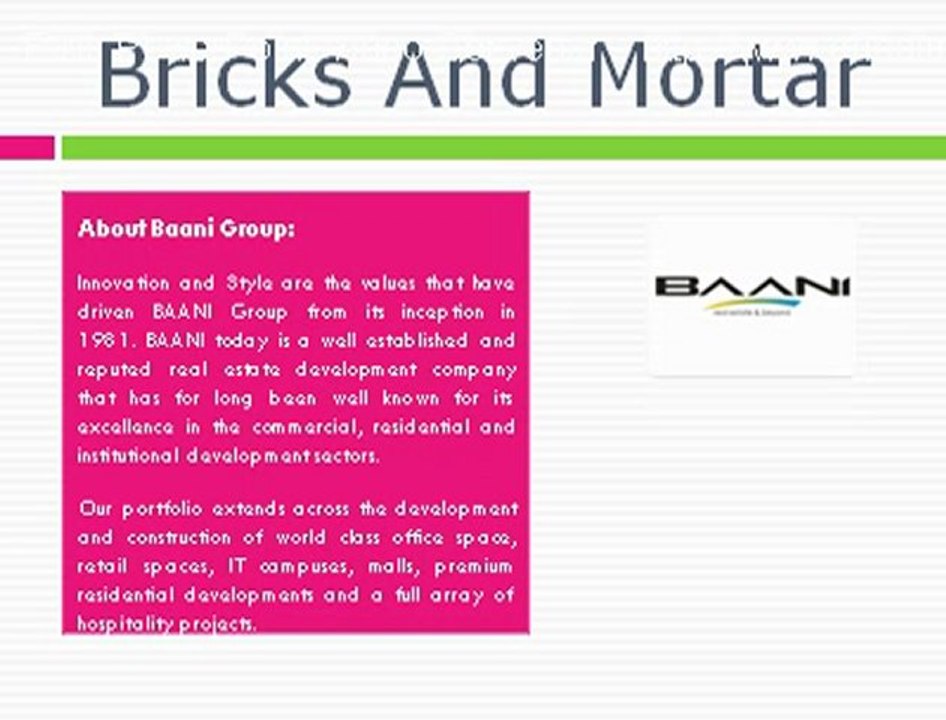 Baani Sector 63, +91-9560297002, Baani One,  Baani Commercial Project Gurgaon