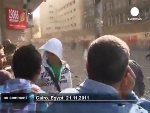 Building on fire amid Cairo clashes - no comment