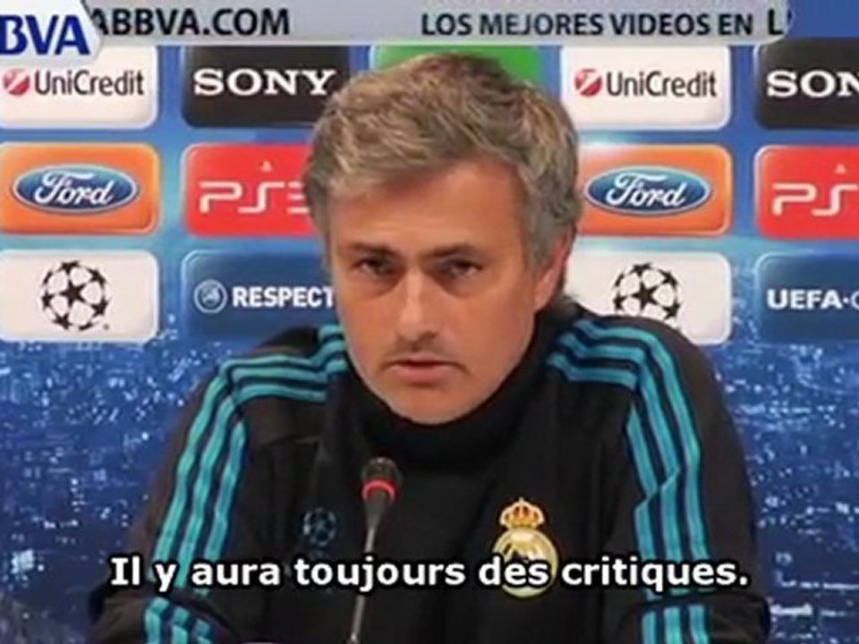 Mourinho répond à ses détracteurs