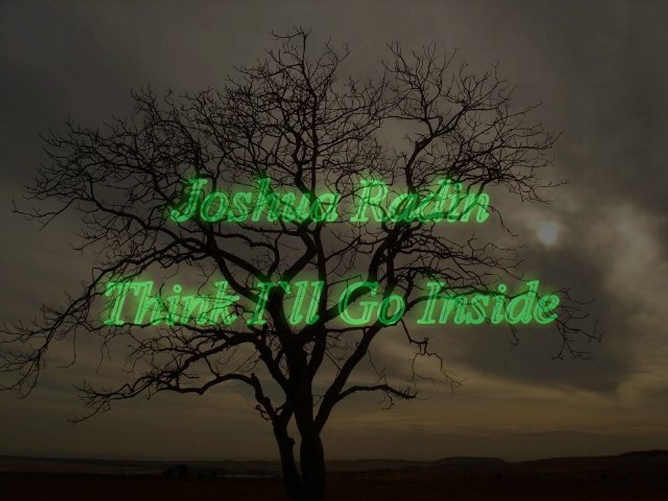 Joshua Radin-Think I`ll Go Inside