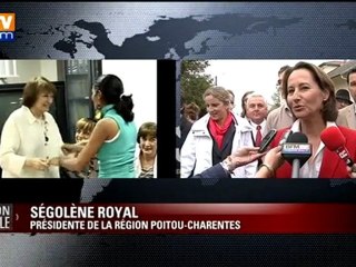 Danielle Mitterrand : "grande dame"pour Royal