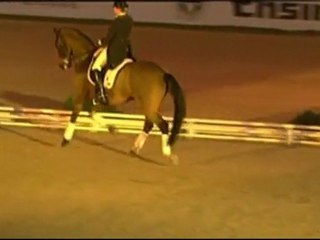 Stuttgart  2011/11/19 SATCHMO & Isabel Werth Reprise en musique Dressage