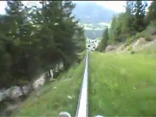 Le rail des sensations fortes en Autriche