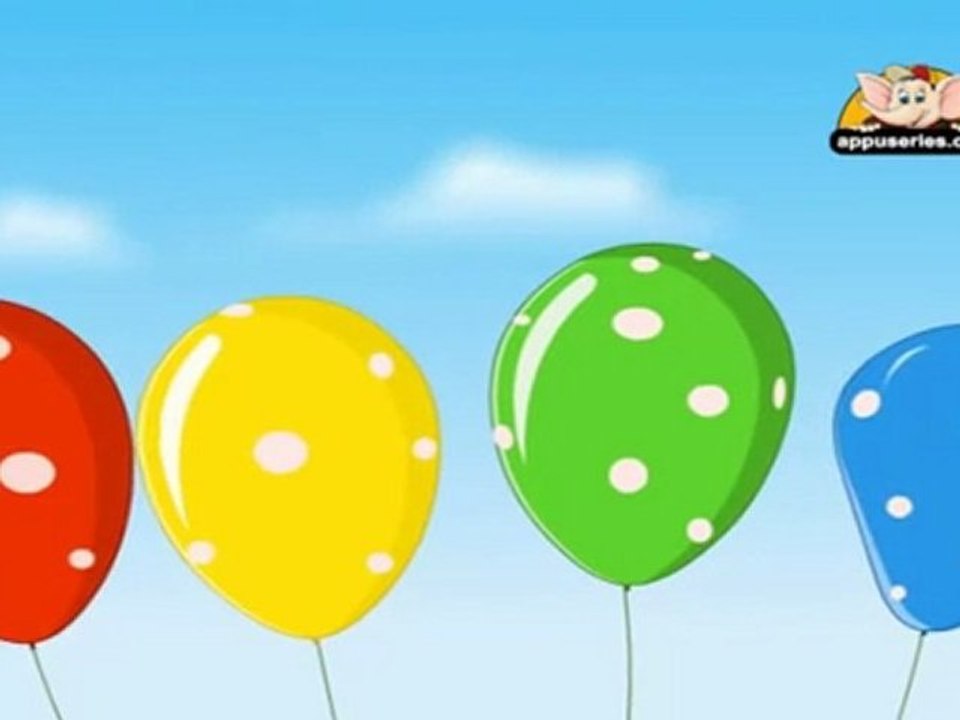 Nursery Rhyme - Pretty Balloons