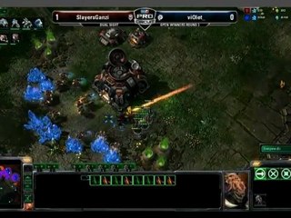 MLG Providence 2011 - Game 1 & 2 - Slayers Ganzi (T) VS Violet (Z)