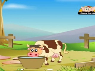 Animal Sounds in Telugu - Cow