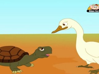Panchatantra Tales in Gujarati - The Talkative Tortoise