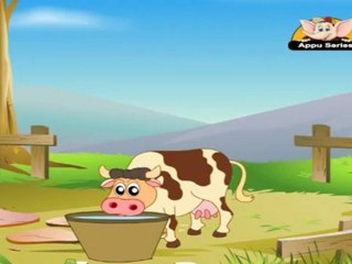 Animal Sounds in Gujarati - Cow