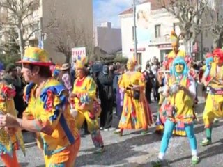 Grande parade costumée à l'ouverture du Téléthon à Montélimar
