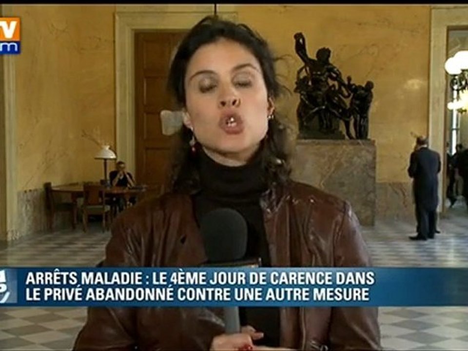 Fillon Pret A Renoncer Au 4eme Jour De Carence Video Dailymotion