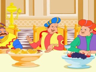 Akbar and Birbal Tales in Gujarati - Akbar and Birbal Are Greedy