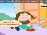 Onnu Rendu Moonu (One Two Three Four) - Nursery Rhyme with Lyrics & Sing Along