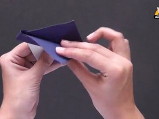 Origami In Sindhi - How to make a Basket