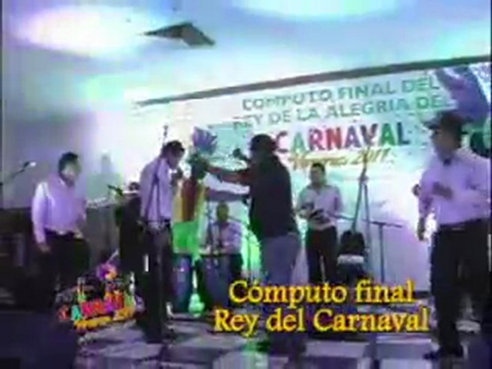 Cómputo Final Rey de la Alegría 2011