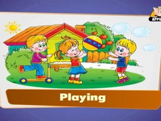 Flash cards for children - Everyday Actions