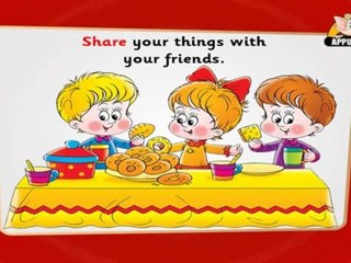 Flashcards for children - Good Manners