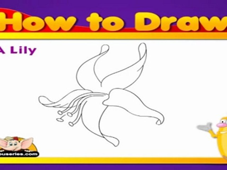Learn to Draw Flower - Lily