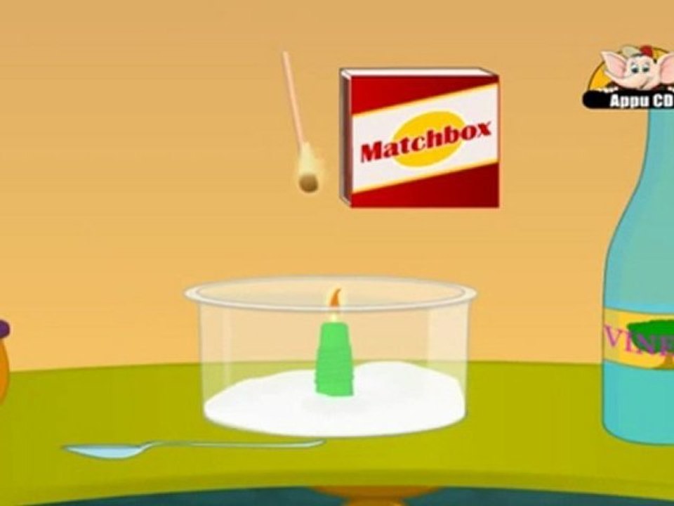 Learn Science through Home Experiments - Fight A Fire