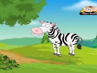 Animal Sounds in Hindi - Zebra