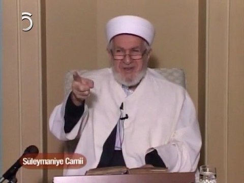 Cevat Akşit Hoca- Süleymaniye Dersleri-32
