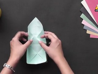Origami - Make a Box with sections - Part 1