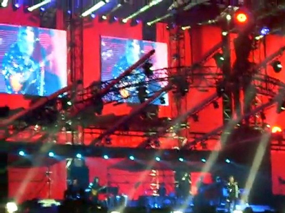 Jhonny Hallyday - Marie - Stade des Alpes - Juin 2009