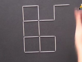 Try the most famous Toothpick Puzzle