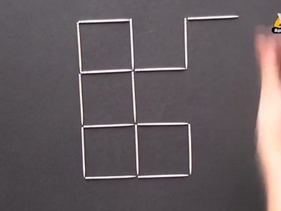 Try the most famous Toothpick Puzzle